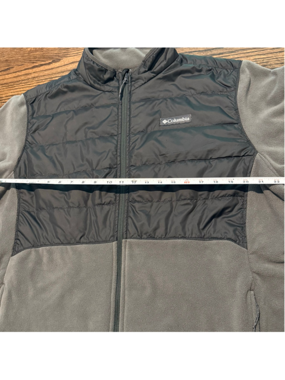 Men’s Columbia Basin Butte Fleece Full Zip Omni-Heat Jacket SZ XL - Picture 8 of 9